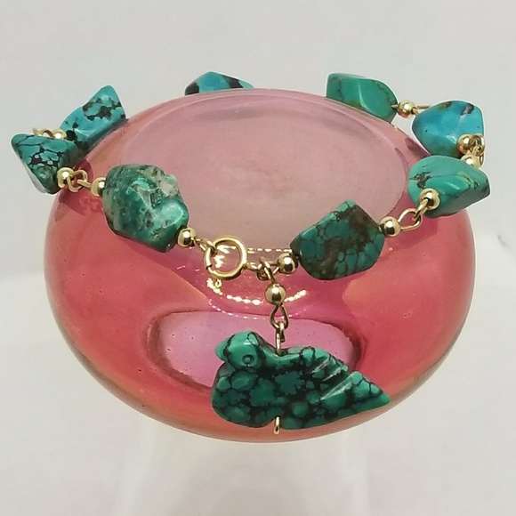 NEW TorquoiseAAAgrade bracelet - Picture 1 of 3